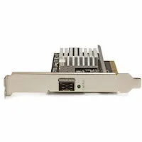 1-Port 10G Open SFP  Network Card Intel Chip Connectivity with Multimode or Single-mode Fiber SR or LR Transceivers