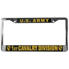 1st Cavalry License Plate Frame