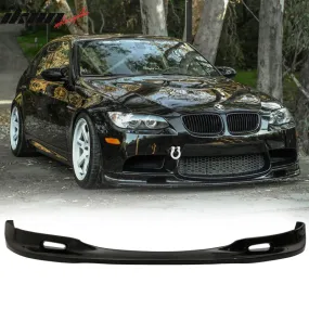 2008-2013 BMW E92 E93 M3 Painted #668 Jet Black Front Bumper Lip