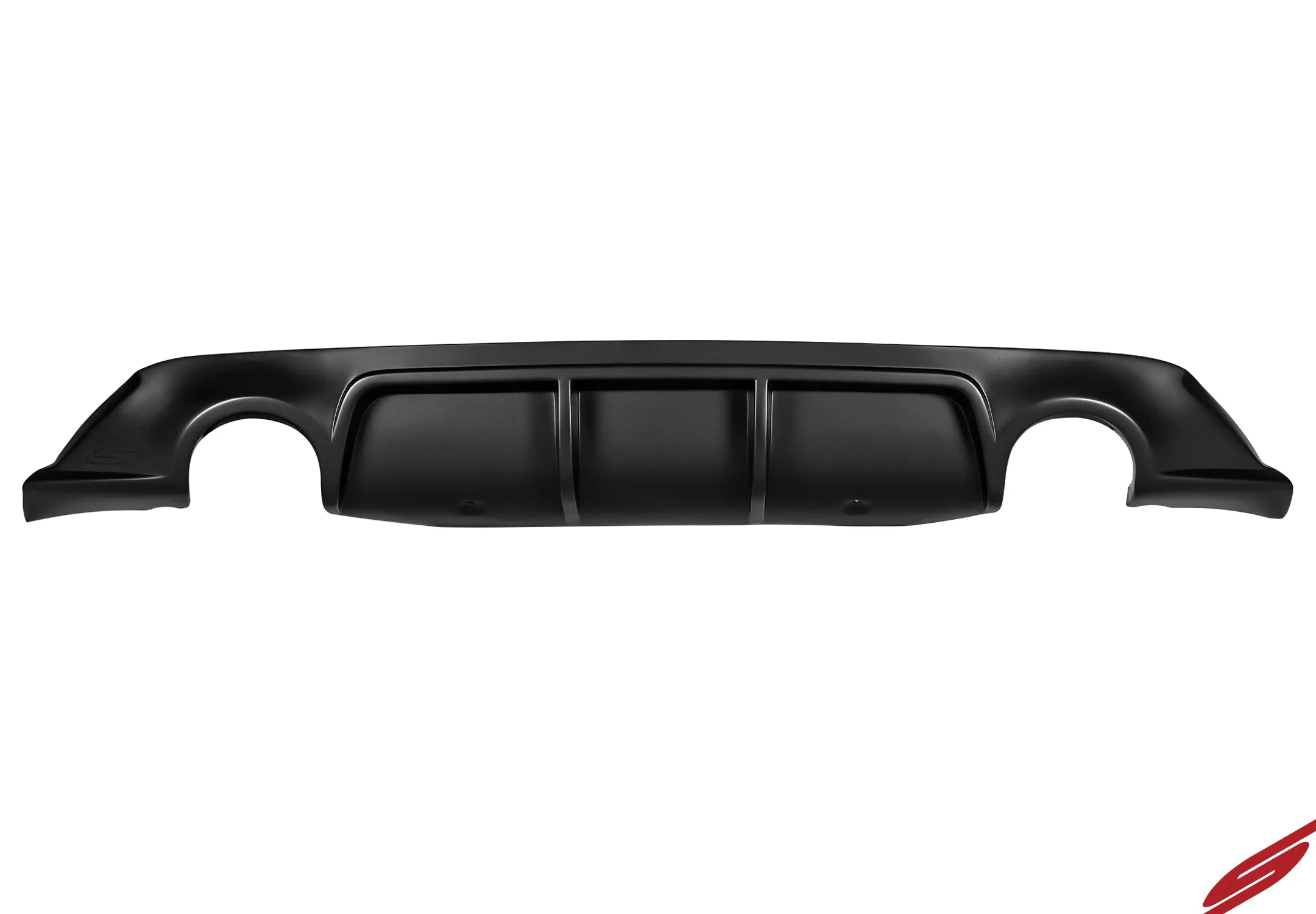 2017-2022 Infiniti Q60 3.0t Rear Diffuser [Matte Black] - KB11235MB