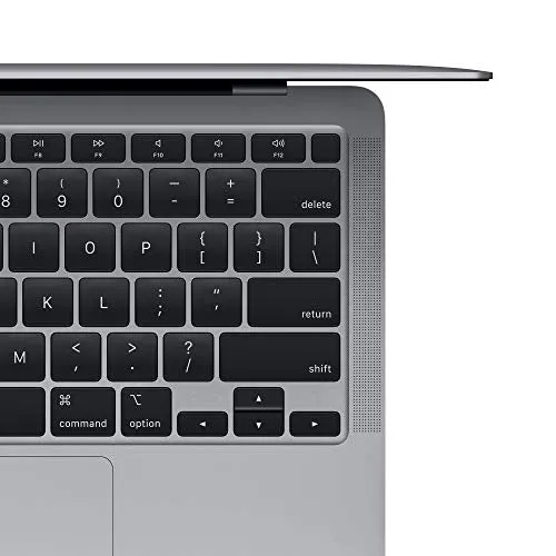 2020 Apple MacBook Air Laptop: Apple M1 Chip, 13” Retina Display, 8GB RAM, 256GB SSD Storage, Backlit Keyboard, FaceTime HD Camera, Touch ID. Works with iPhone/iPad; Space Gray with AppleCare  (3 Years)