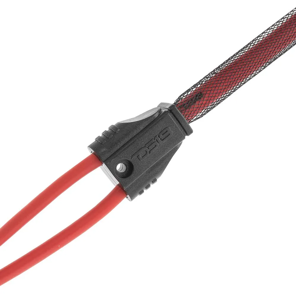 3 Foot RCA Cable OFC Interconnect DS18 R3 Competition Rated Performance Red