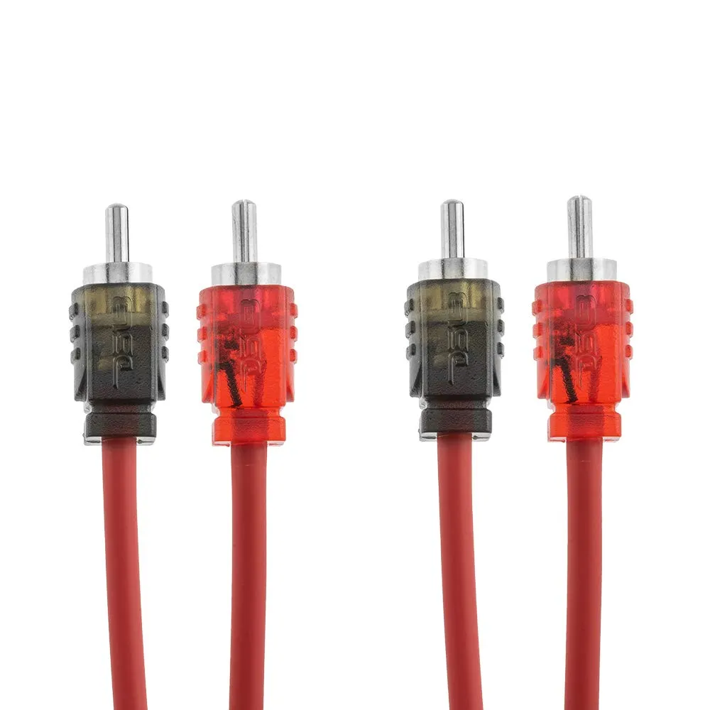 3 Foot RCA Cable OFC Interconnect DS18 R3 Competition Rated Performance Red