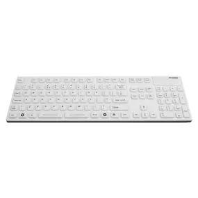 AccuMed 105 Medical/Industrial Waterproof White Keyboard