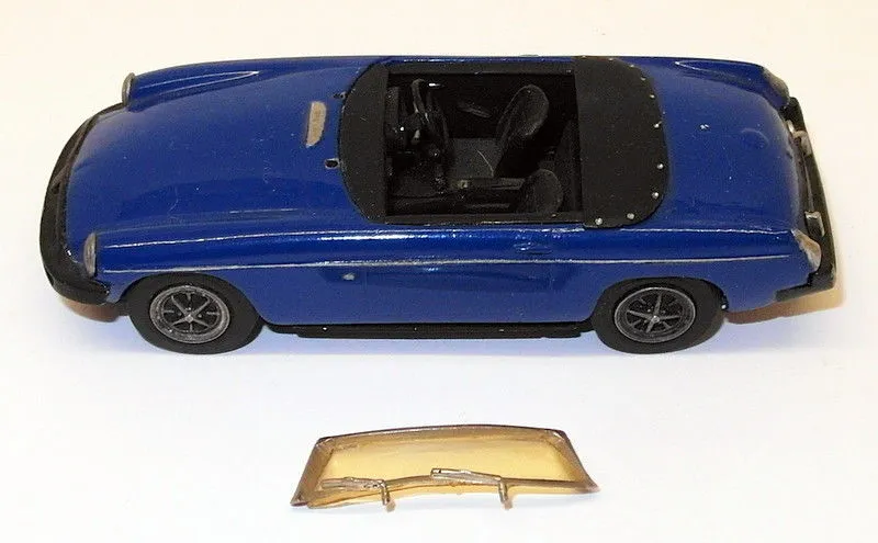 Ace Car Kits 1/43 Scale Model Car A78 - MGB White Metal Built Kit - Blue