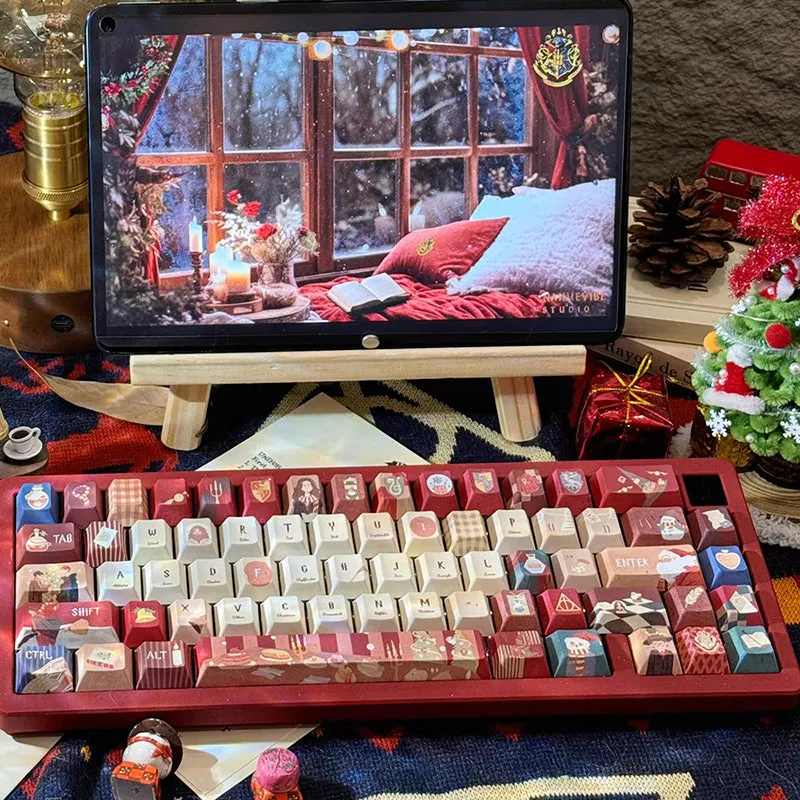 ACGAM Hogwarts Christmas Eve Keycap Set Cherry Profile 143 keys