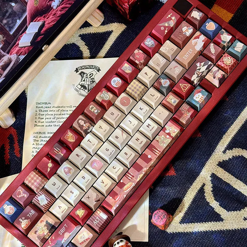 ACGAM Hogwarts Christmas Eve Keycap Set Cherry Profile 143 keys