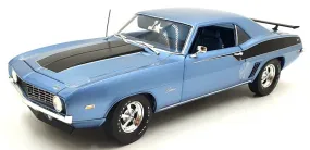 Acme 1/18 Scale A1805723 - 1969 Chevrolet Copo Camaro - Blue