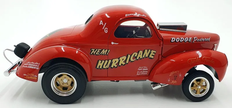 Acme 1/18 Scale Diecast A1800922 - 1940 Gasser Hemi Hurricane - Red