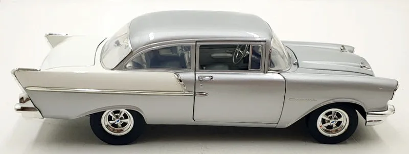 Acme 1/18 Scale Diecast A1807016 - 1957 Chevrolet 150 Street Strip - Silver