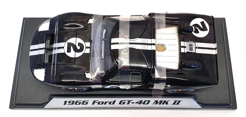 ACME 1/18 Scale Model Car SC408 - 1966 Ford GT-40 MkII #2 - Black