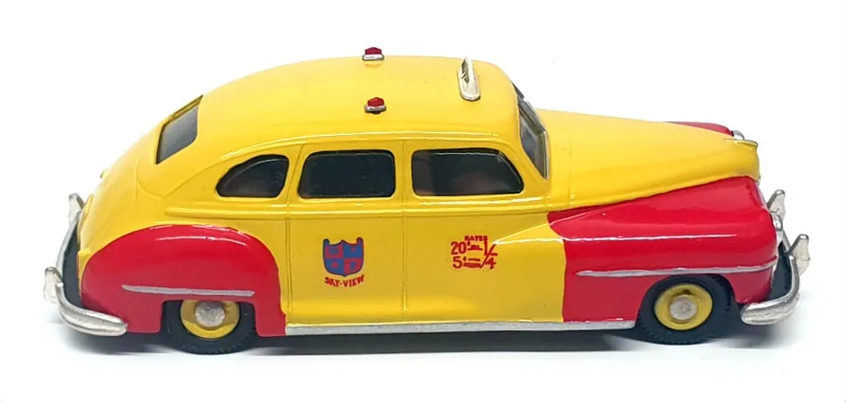 AGM Models 1/43 Scale No. 3 - 1948 DeSoto New York Taxi Cab - Yellow/Red