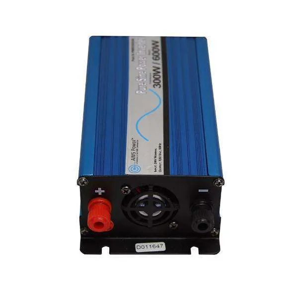 Aims Power PWRI30012S 300 Watt Pure Sine Power Inverter w/ USB Port New