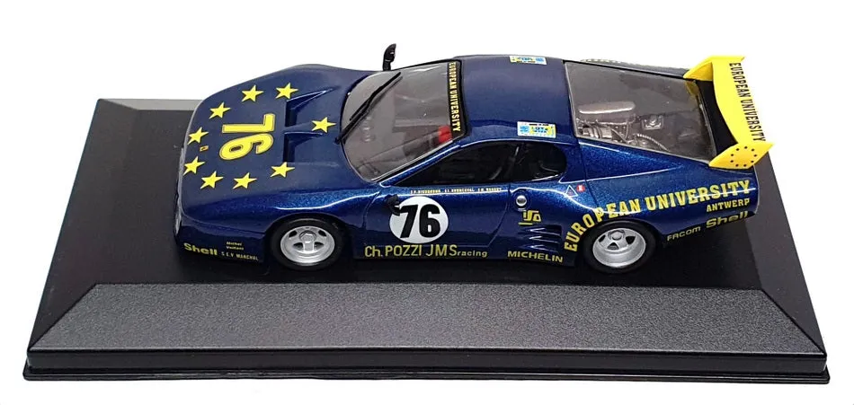 Altaya 1/43 Scale 20324 - Ferrari 512 BB #76 Le Mans 1980 - Blue