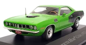 Altaya 1/43 Scale 211024A - 1971 Plymouth Hemi Cuda - Green/Black