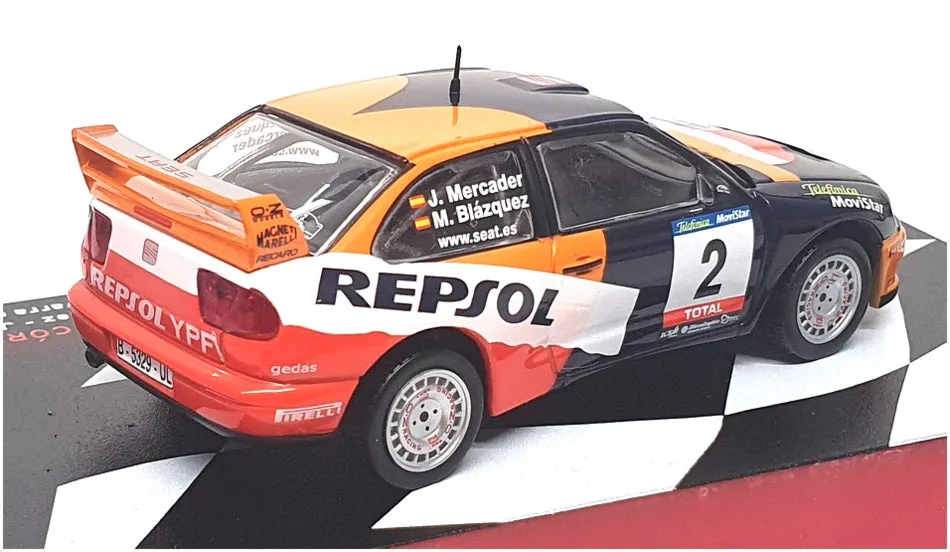 Altaya 1/43 Scale AT28423J - Seat Cordoba WRC #2 RAC Navarra de Tierra 2001