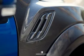 Anderson Composites - Type-OE Carbon Fiber Fender Vents - 2017  Raptor