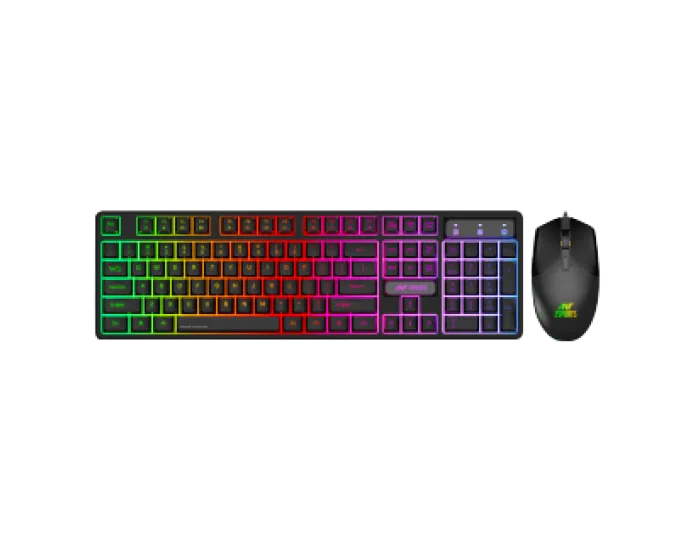 Ant Esports KM1650 Pro Gaming Keyboard and Mouse Combo (Black)