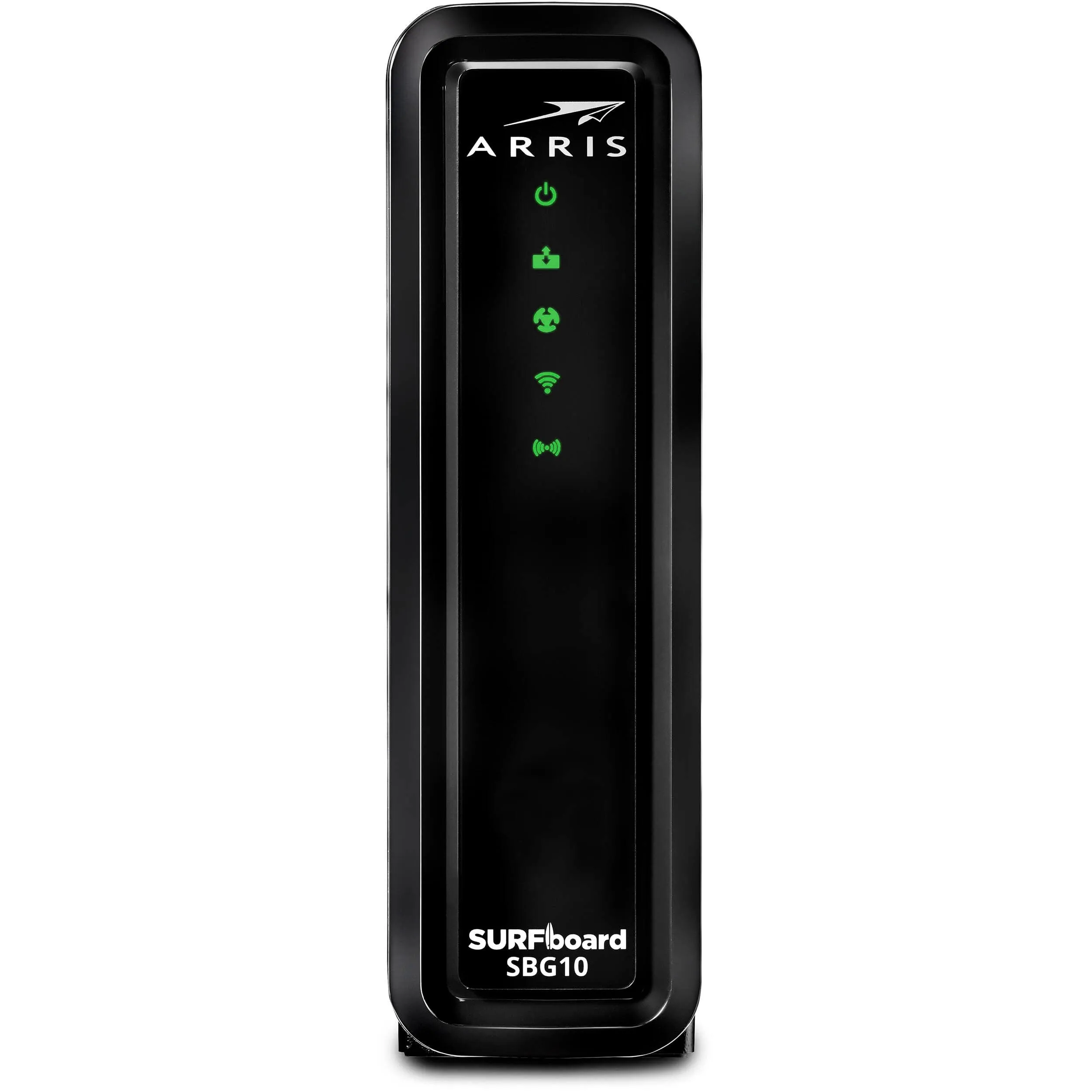 Arris Surfboard SBG10 DOCSIS 3.0 16 x 4 Gigabit Cable Modem & AC1600 Wi-Fi Router - Certified Refurbished