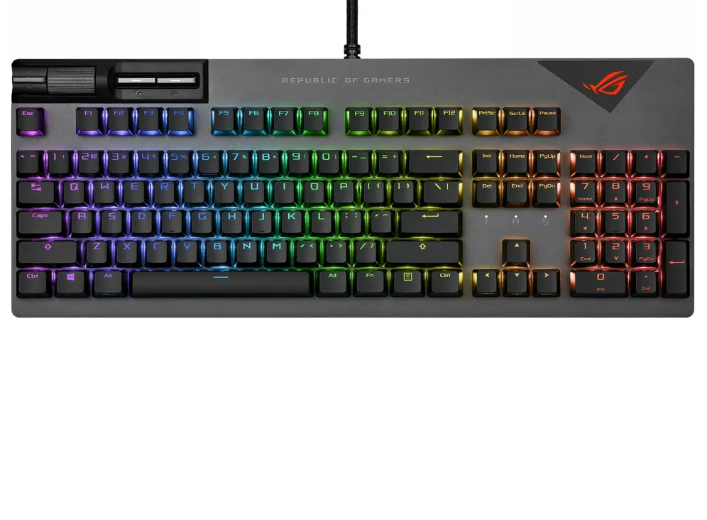 Asus Keyboard Rog Strix Flare - Gun Metal