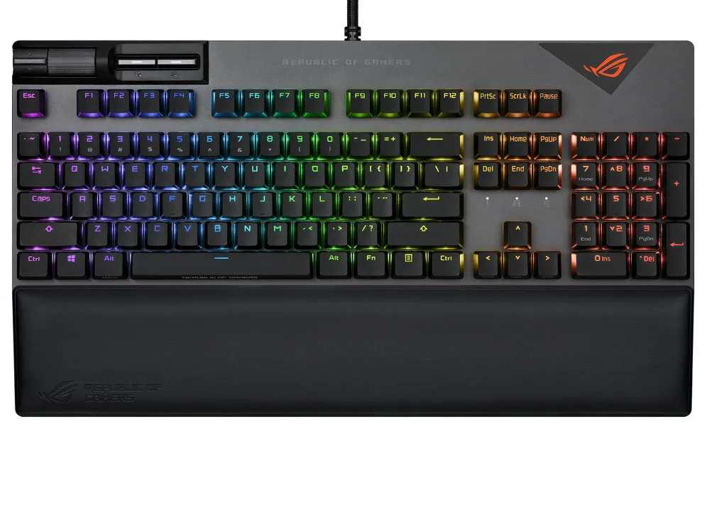 Asus Keyboard Rog Strix Flare - Gun Metal