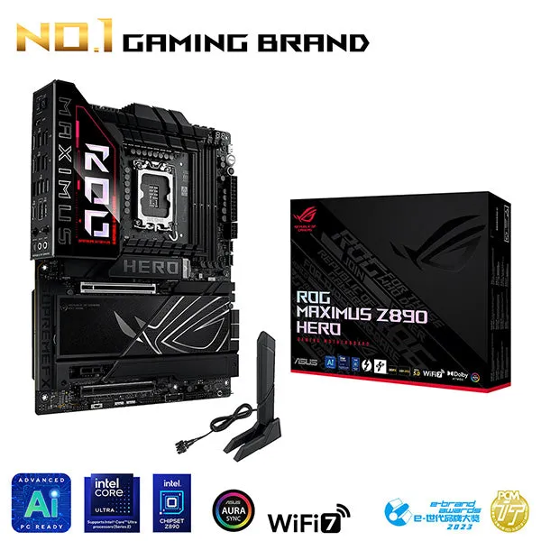 ASUS ROG MAXIMUS Z890 HERO DDR5,LGA 1851 ATX Motherboard