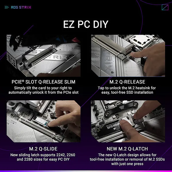 ASUS ROG STRIX X870-A GAMING WIFI DDR5,Socket AM5 ATX Motherboard