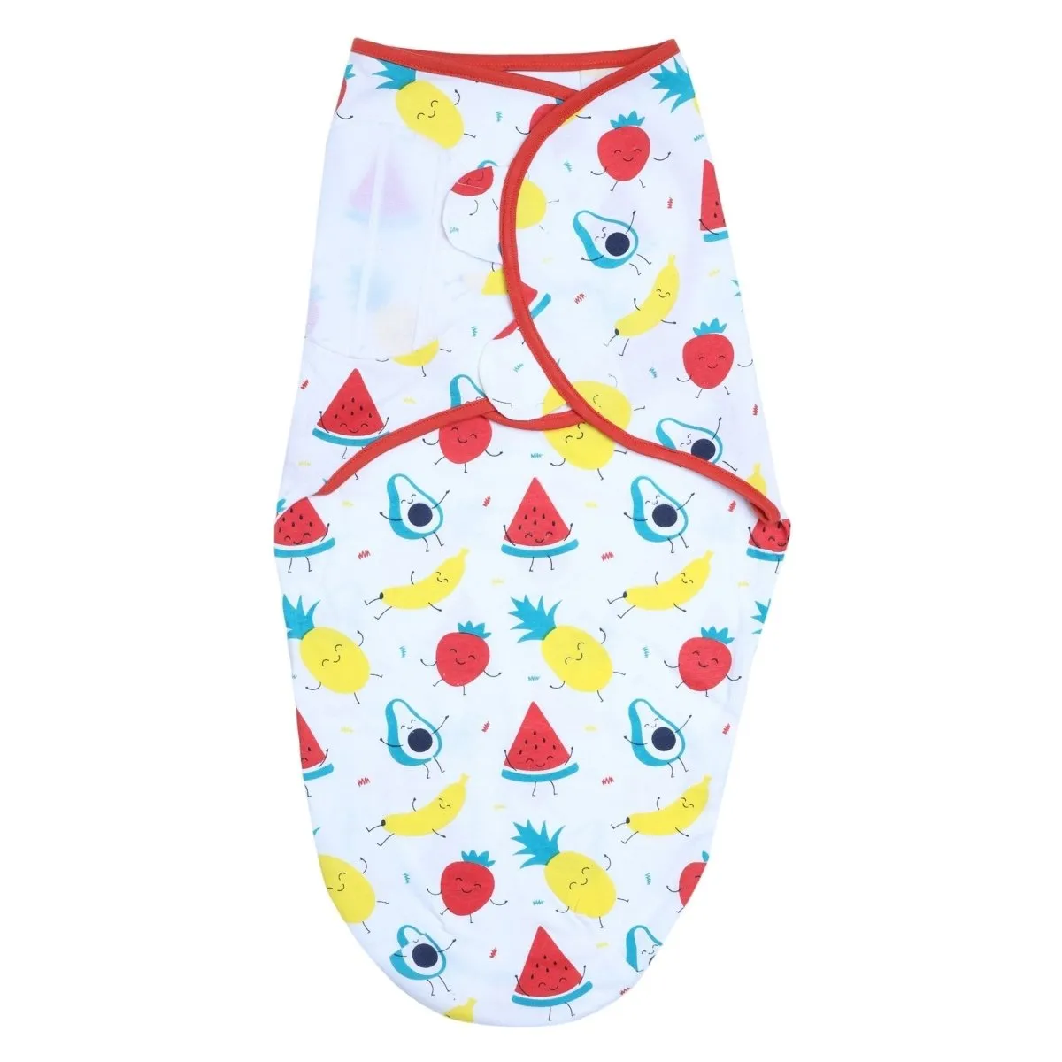 Baby Swaddle Blanket and Cap Set- Fruity Cutie