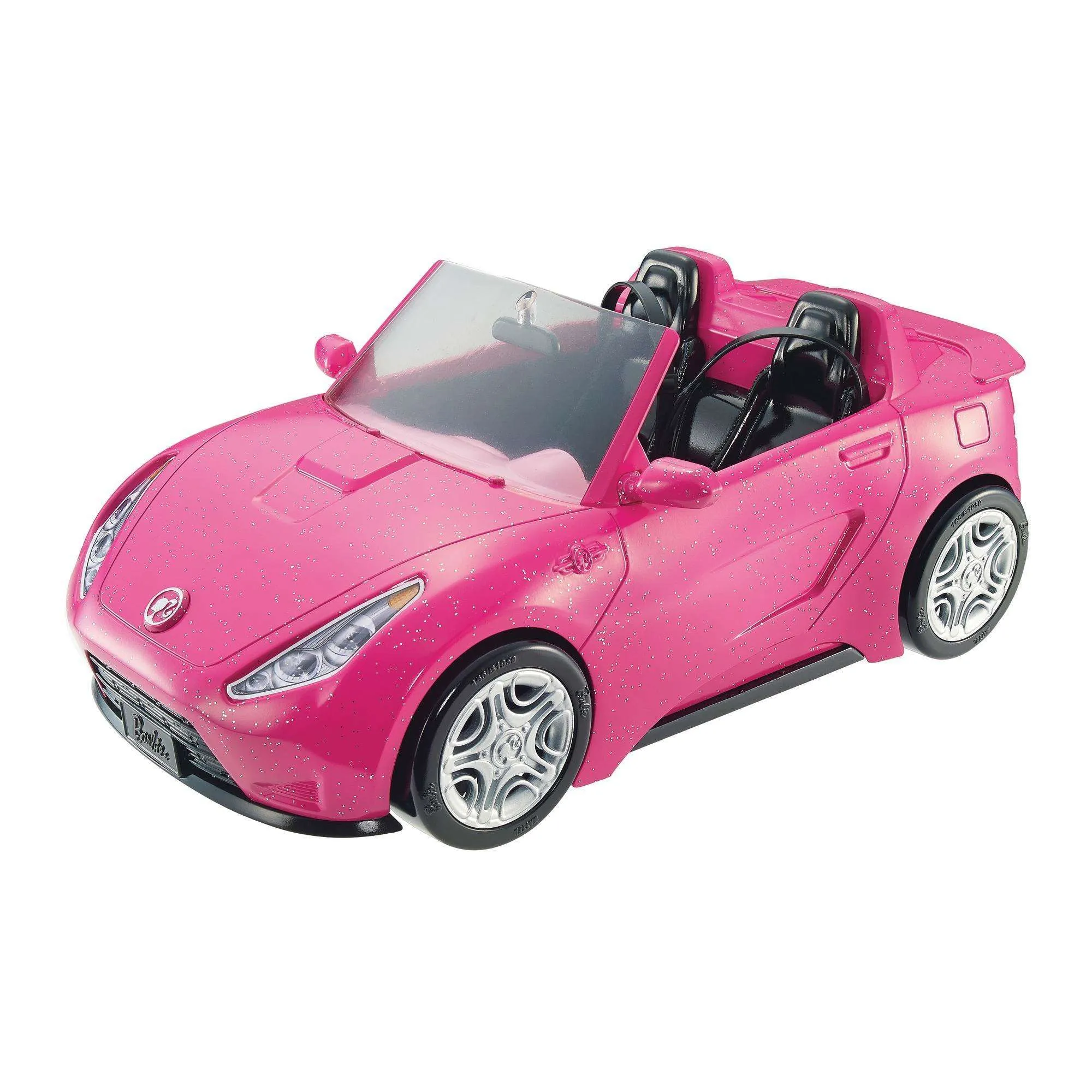 Barbie Estate Vehicle Signature Pink Convertible with Seat Belts