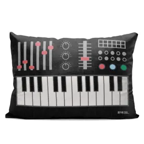 Blip Keyboard - Throw Pillow