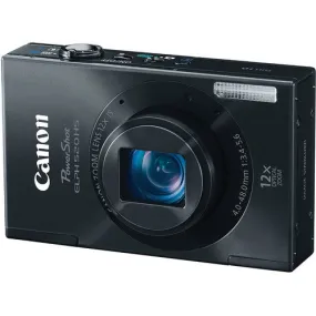 Canon PowerShot ELPH 520 HS Digital Camera (Black)