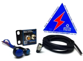 Cartek XR Battery Isolator Kit with Blue Buttons