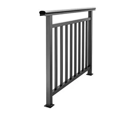 Cladco Handrail Balustrade Powder Coated Aluminium - 1000mm x 1100mm