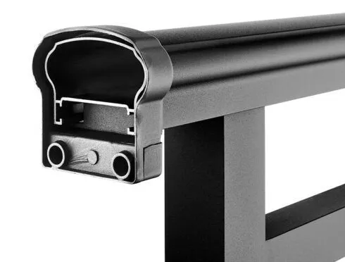 Cladco Handrail Balustrade Powder Coated Aluminium - 1000mm x 1100mm