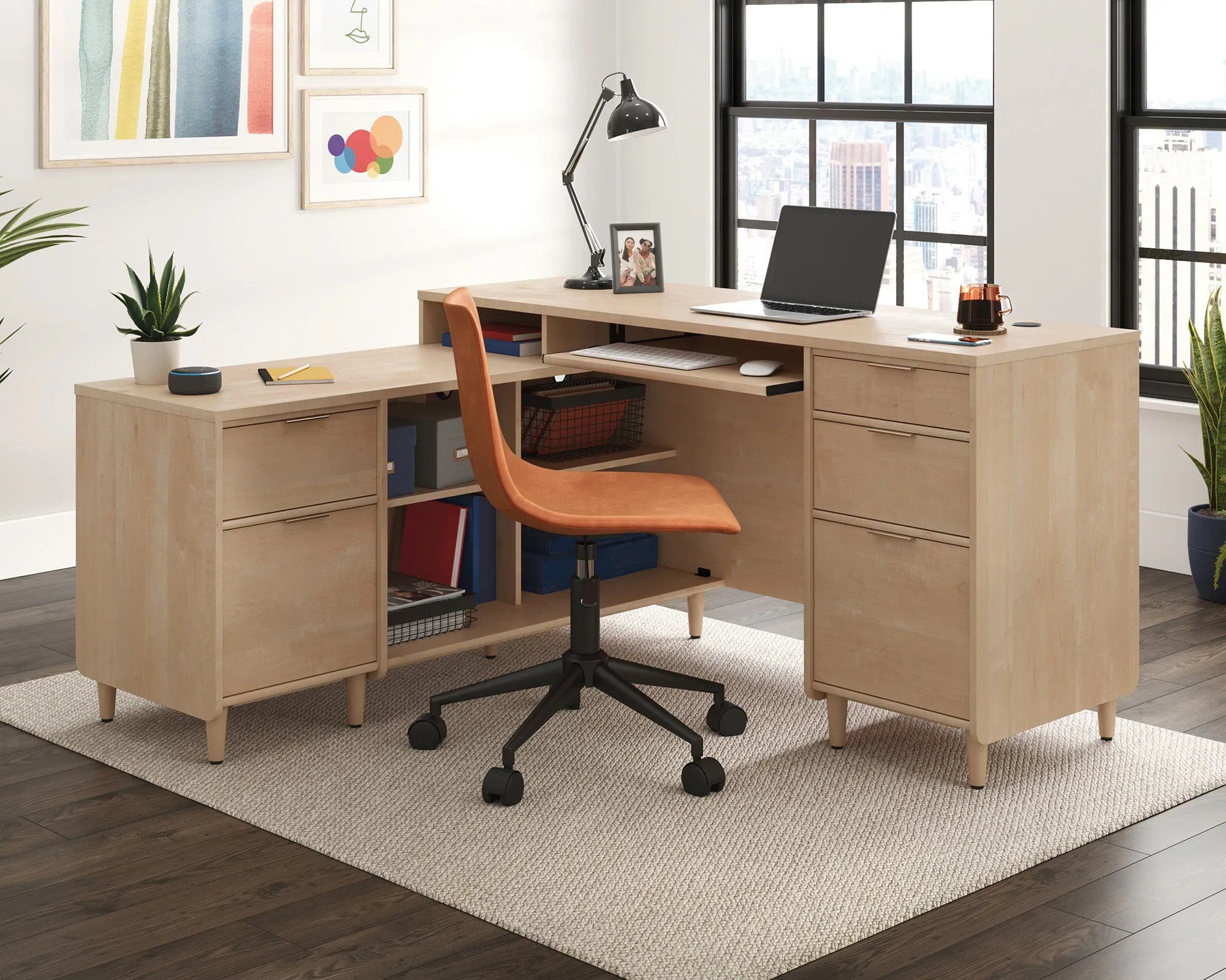 Clifford Place L-Shaped Desk Nm A2