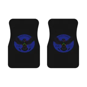 Crowgodshi Car Mats (2x Front), DUKE BLUE