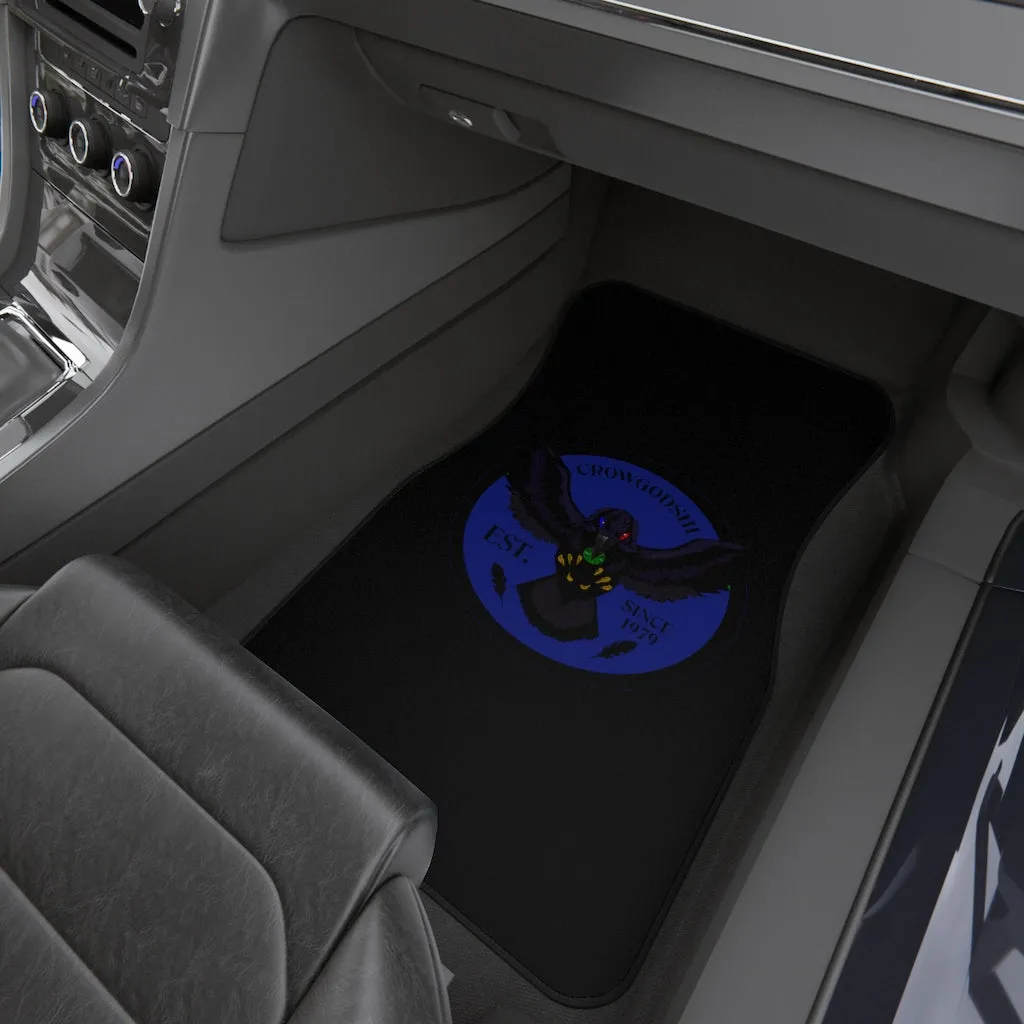 Crowgodshi Car Mats (2x Front), DUKE BLUE