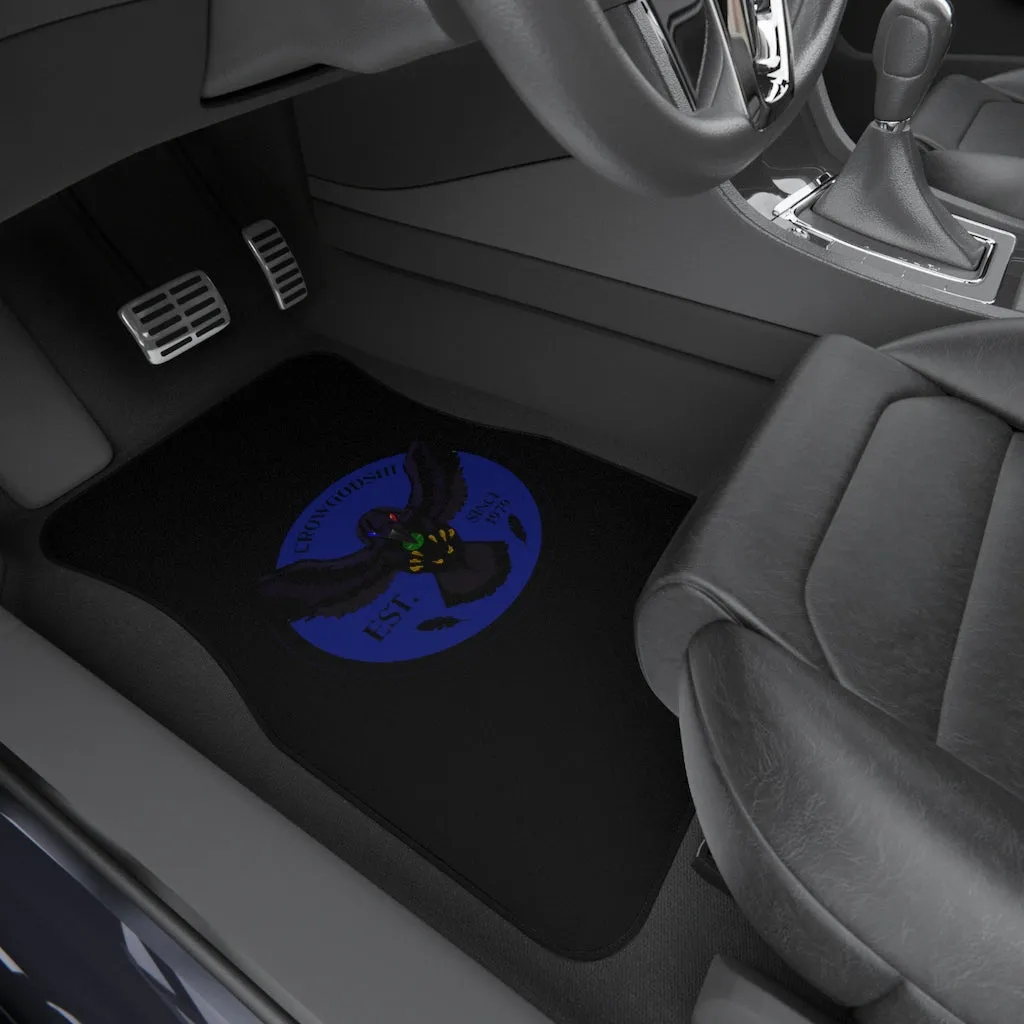 Crowgodshi Car Mats (2x Front), DUKE BLUE