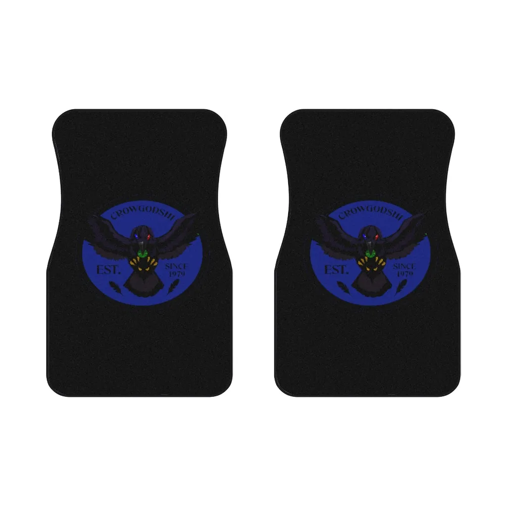 Crowgodshi Car Mats (2x Front), DUKE BLUE