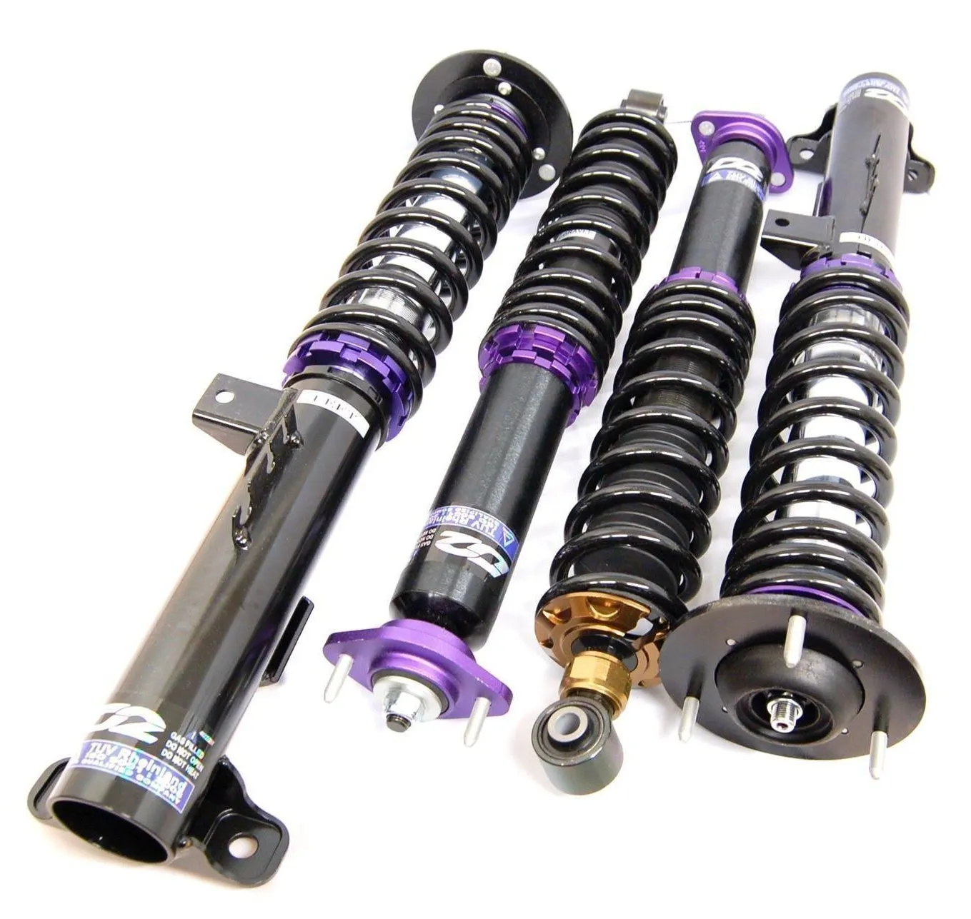 D2 Racing RS Coilovers Toyota MR2 Spyder MRS (00-06) w/ Front Camber Plates