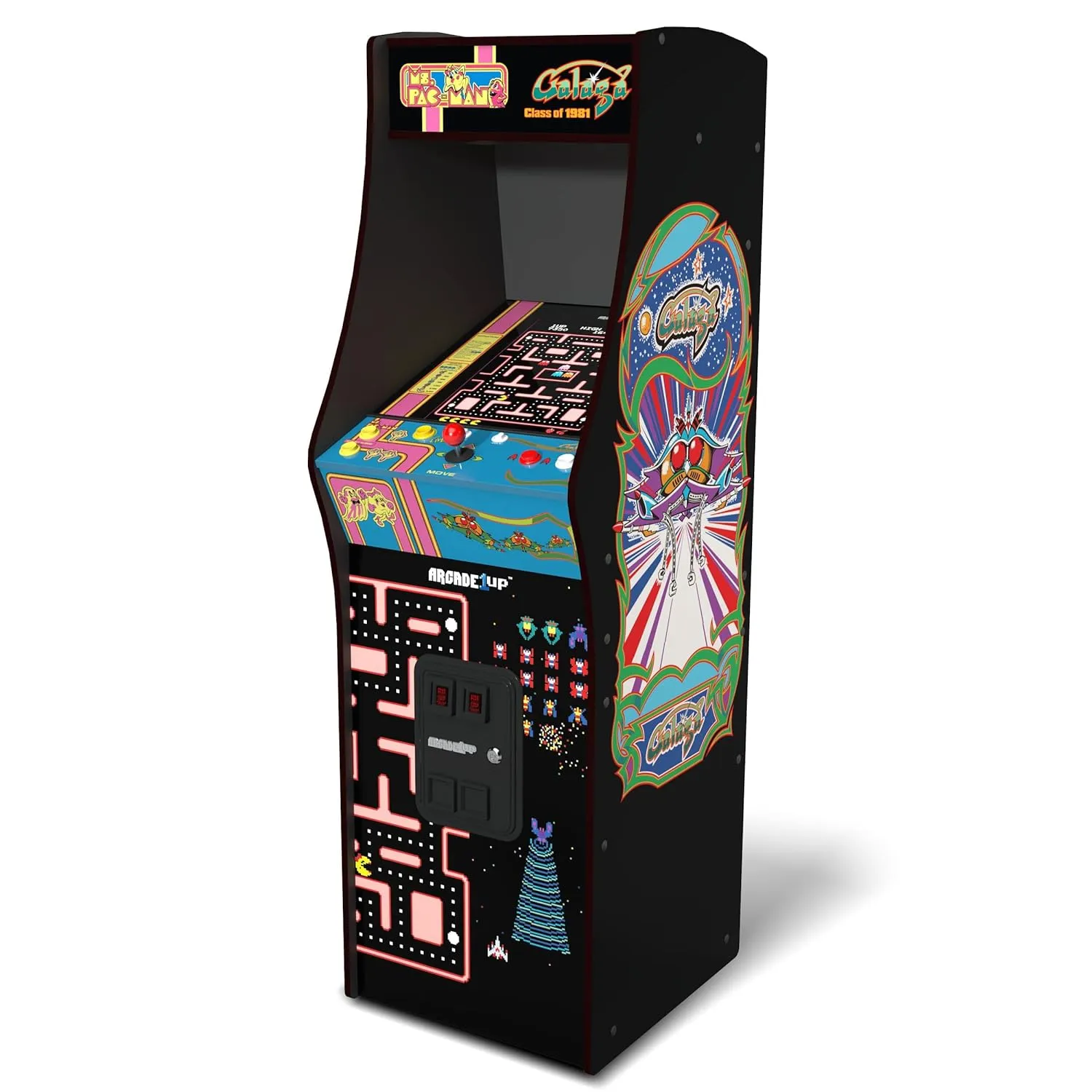 Deluxe Arcade Machine for Home, 5 Feet Tall, 12 Classic Games