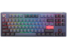 Ducky One 3 Cosmic Blue Tkl Gaming Keyboard, Rgb Led - Mx-Red (Us)