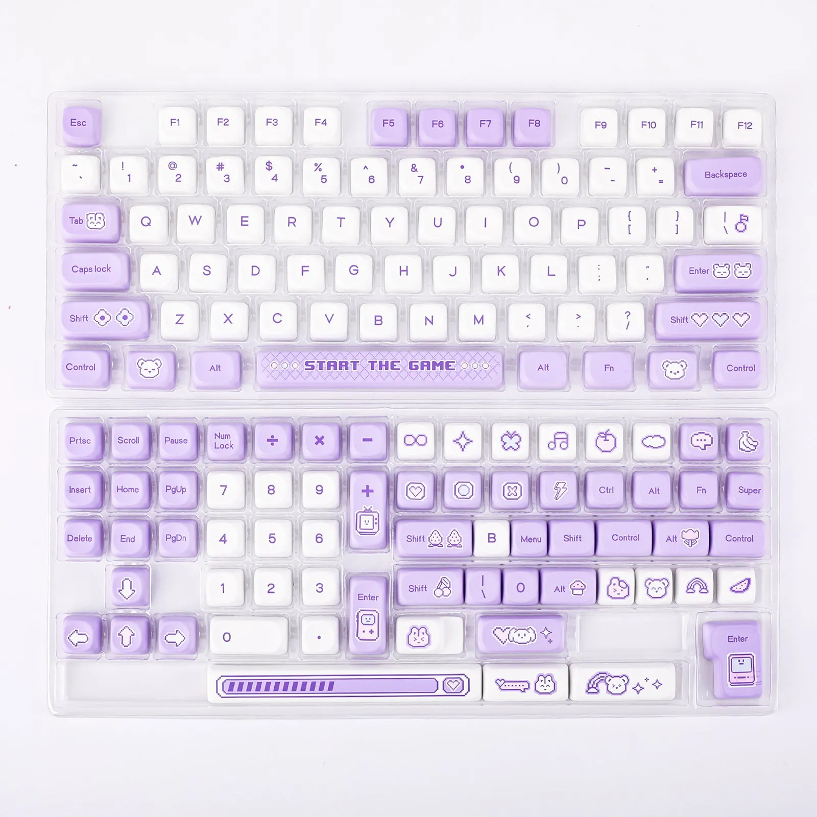 EPOMAKER Pixel-Plush Keycap Set