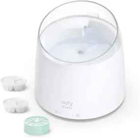 EUFY Pet Water Fountain, Cat Water Fountain with Advanced Self-Cleaning System, 5W Powerful and Quiet Pump, Neck-Protection Design, 1.5 L Water Container, Automatic Drinking Fountain for Cat and Dog