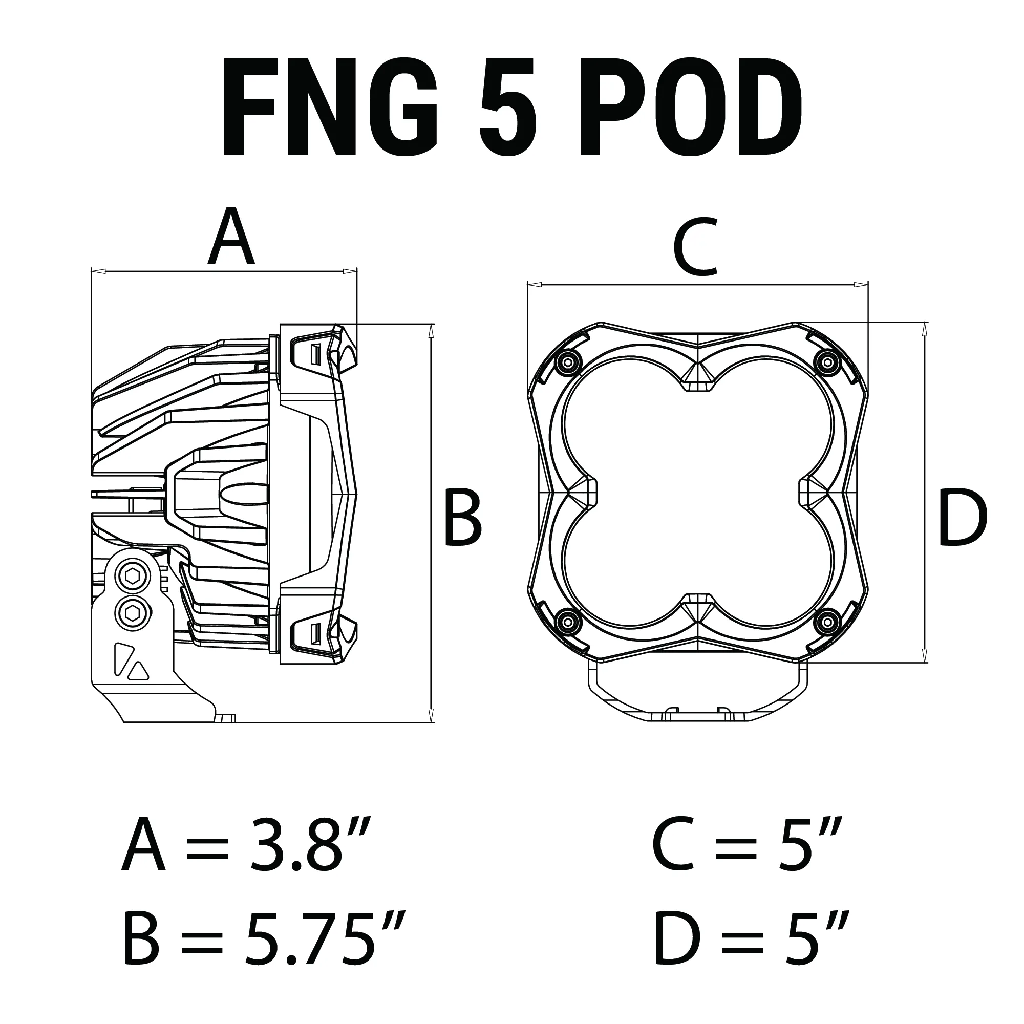 FNG 5 Intense LED Hyper Spot