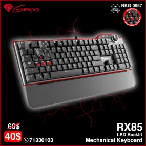 Genesis RX85 NKG-0957 Mechanical Gaming Keyboard (New)