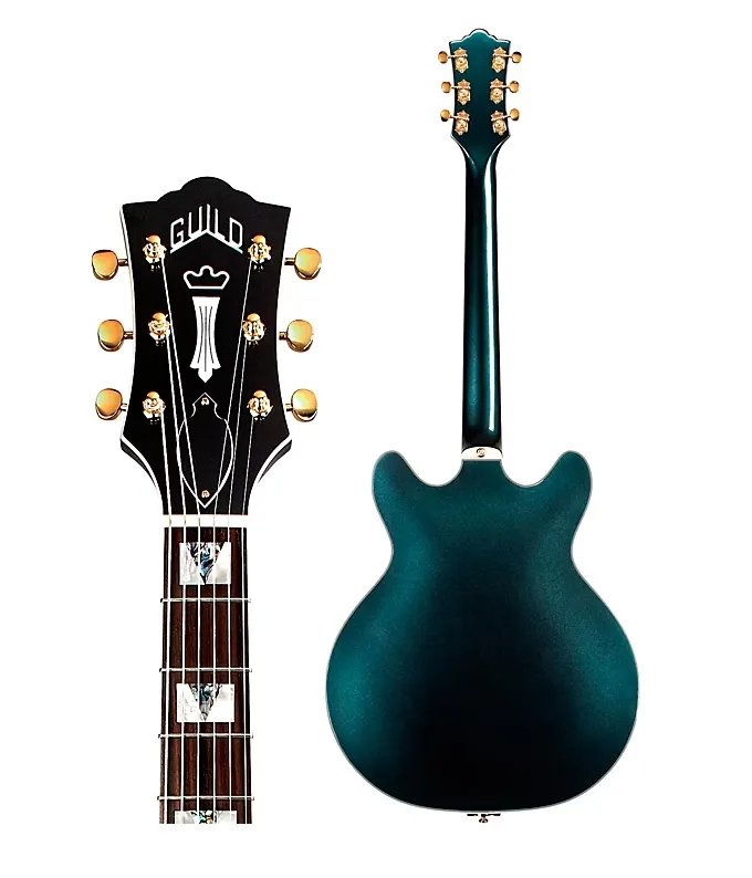 Guild STARFIRE VI Semi Hollow-Body Electric Guitar (Sherwood Green)