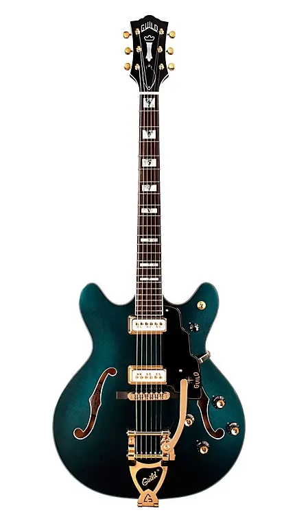 Guild STARFIRE VI Semi Hollow-Body Electric Guitar (Sherwood Green)