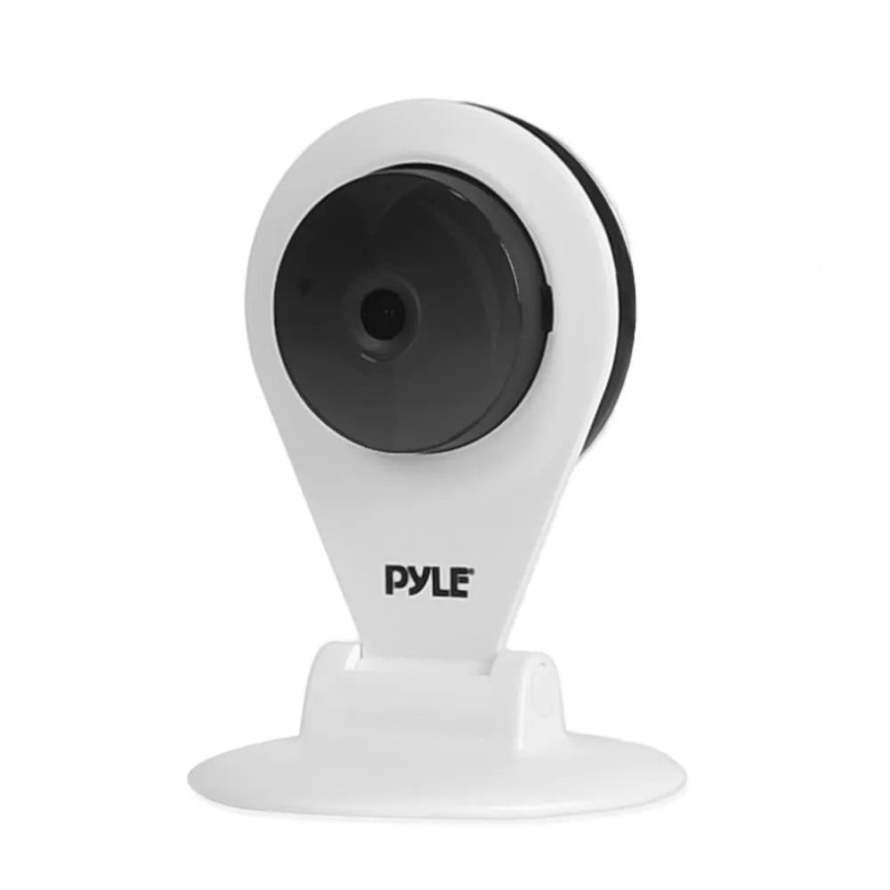 Hd 720P Ip Cam / Wifi Camera, Wireless Remote Surveillance Monitoring, Built-In Speaker & Microphone For 2-Way Communication, Downloadable App (White)