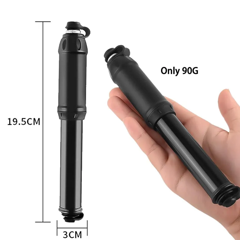 High Pressure Tyre Inflator Multi-Purpose Portable Bicycle Hand Pump